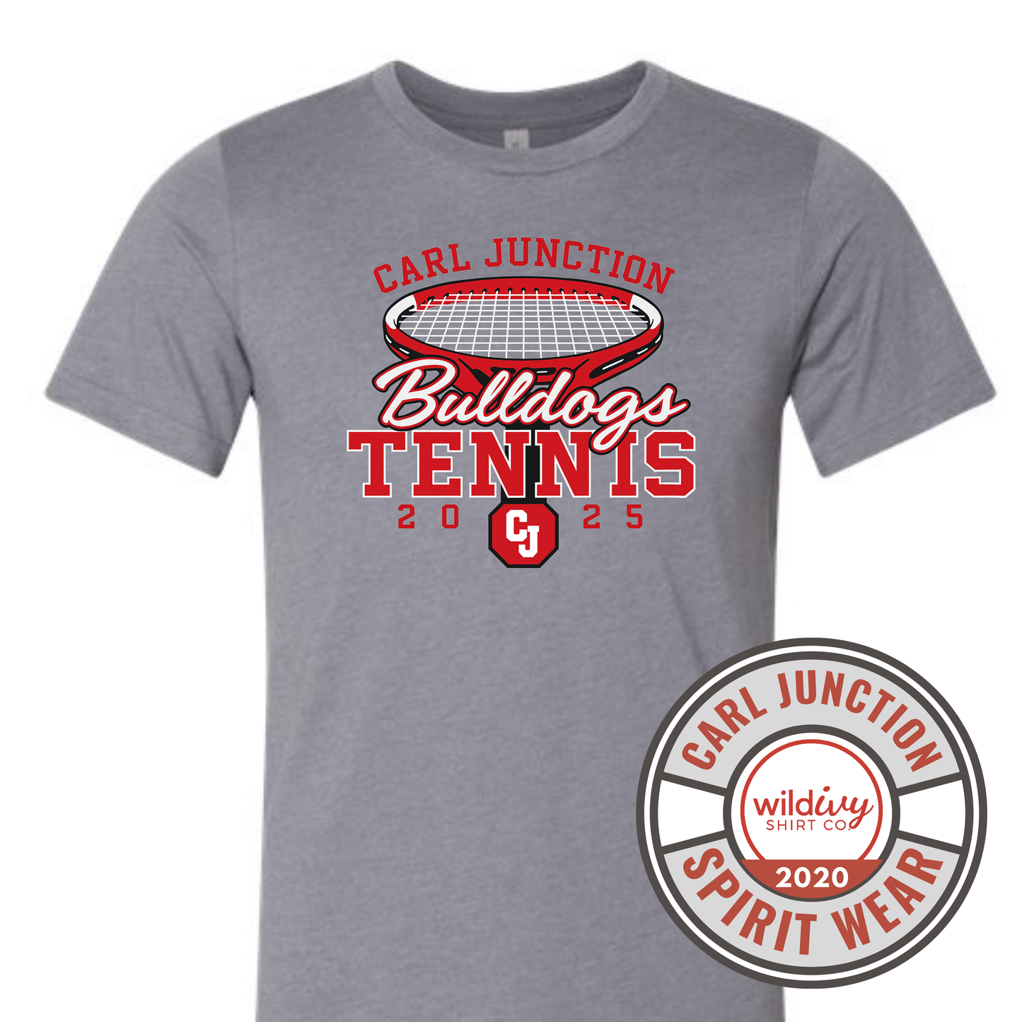 FUNDRAISER: Carl Junction Tennis 2025 -On Grey