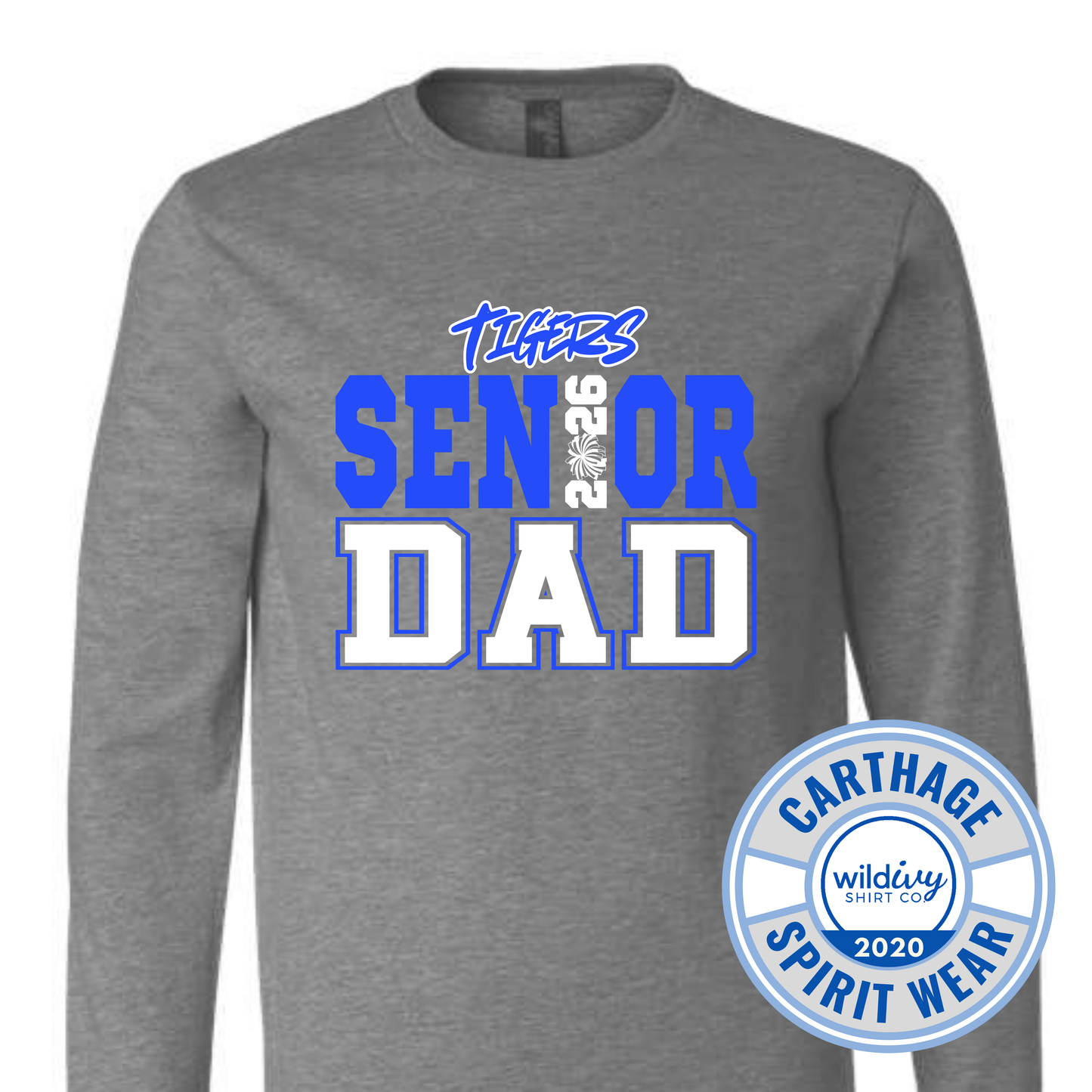 Carthage Senior Dad 2026 Cheer
