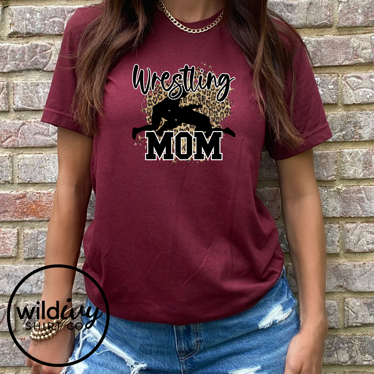 Joplin Wrestling Mom Leopard