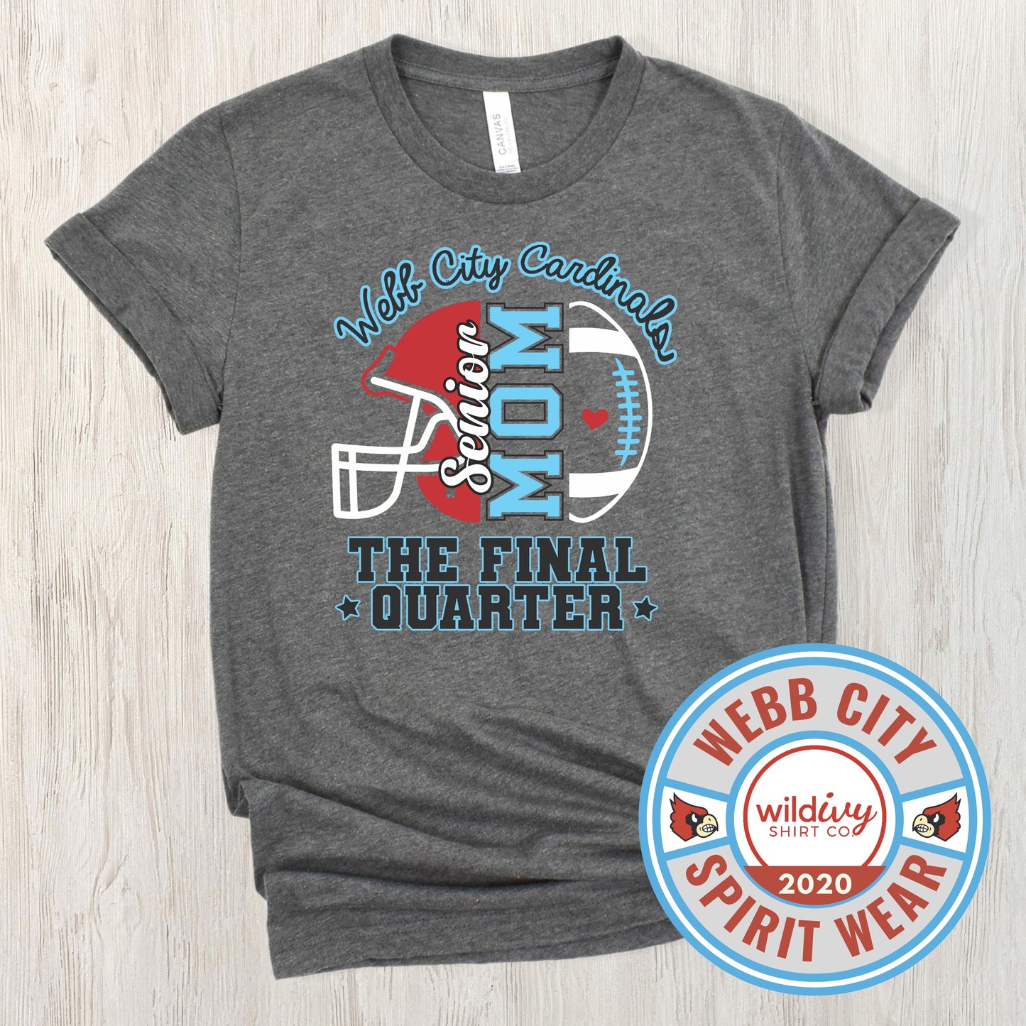 Webb City Cardinals Football Senior Mom 2026 The Last Quarter
