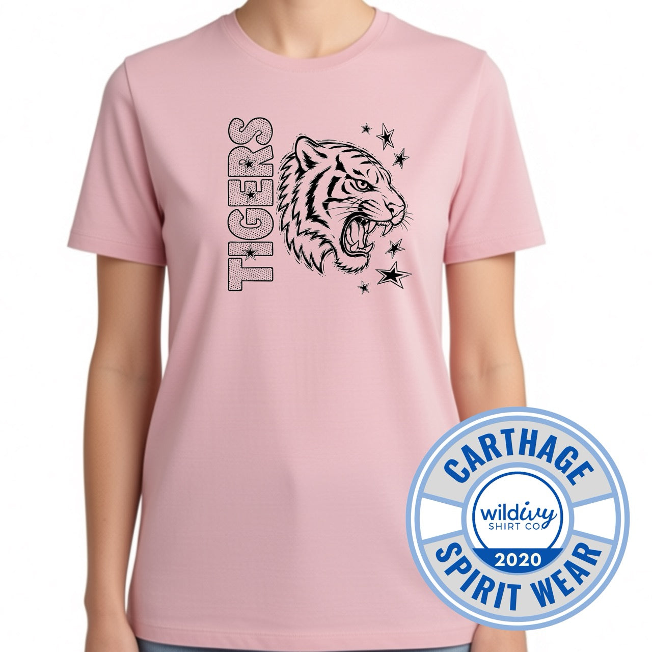 Carthage Tiger...Pretty In Pink