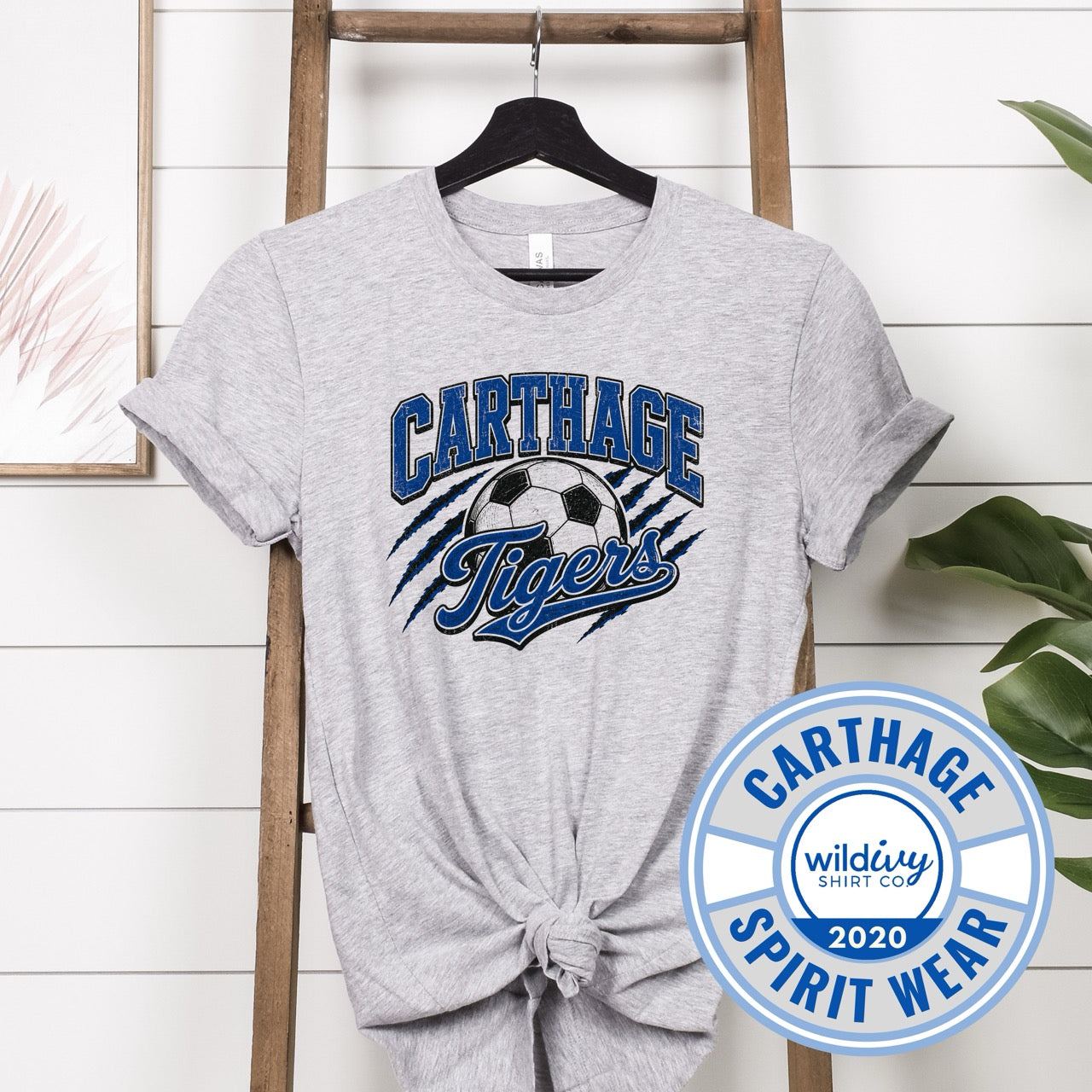 Carthage Tigers Soccer Claw