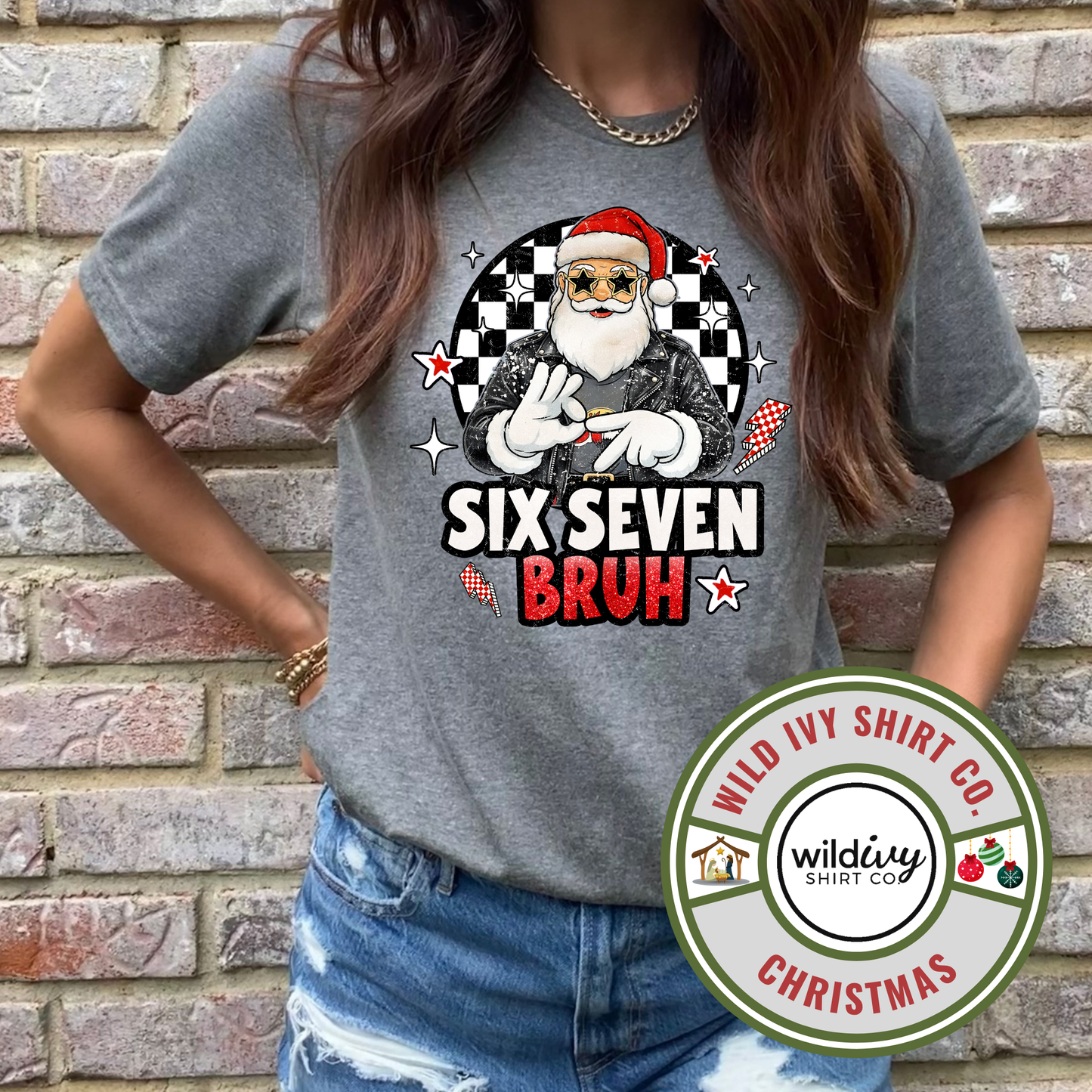 Six Seven Bruh Santa