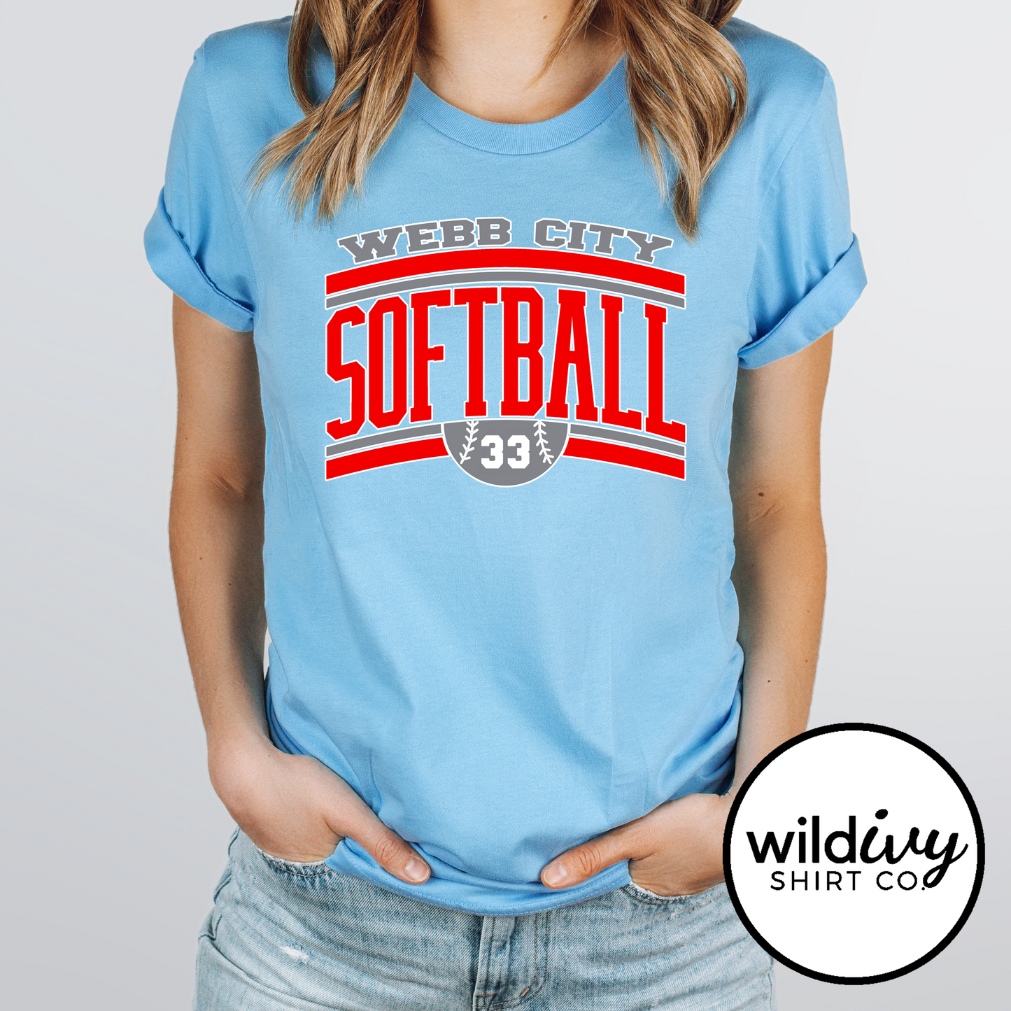 CUSTOM NUMBER Webb City Softball