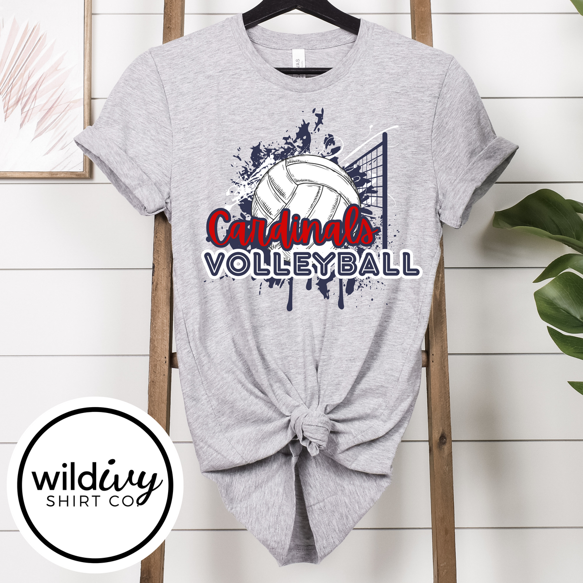 Eudora Cardinals Volleyball Wild Ivy Shirt Co.
