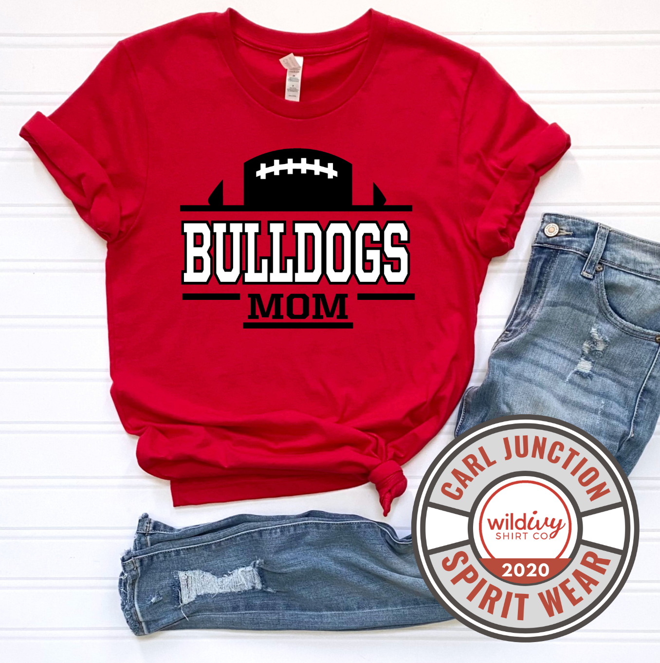 Bulldogs Football Mom