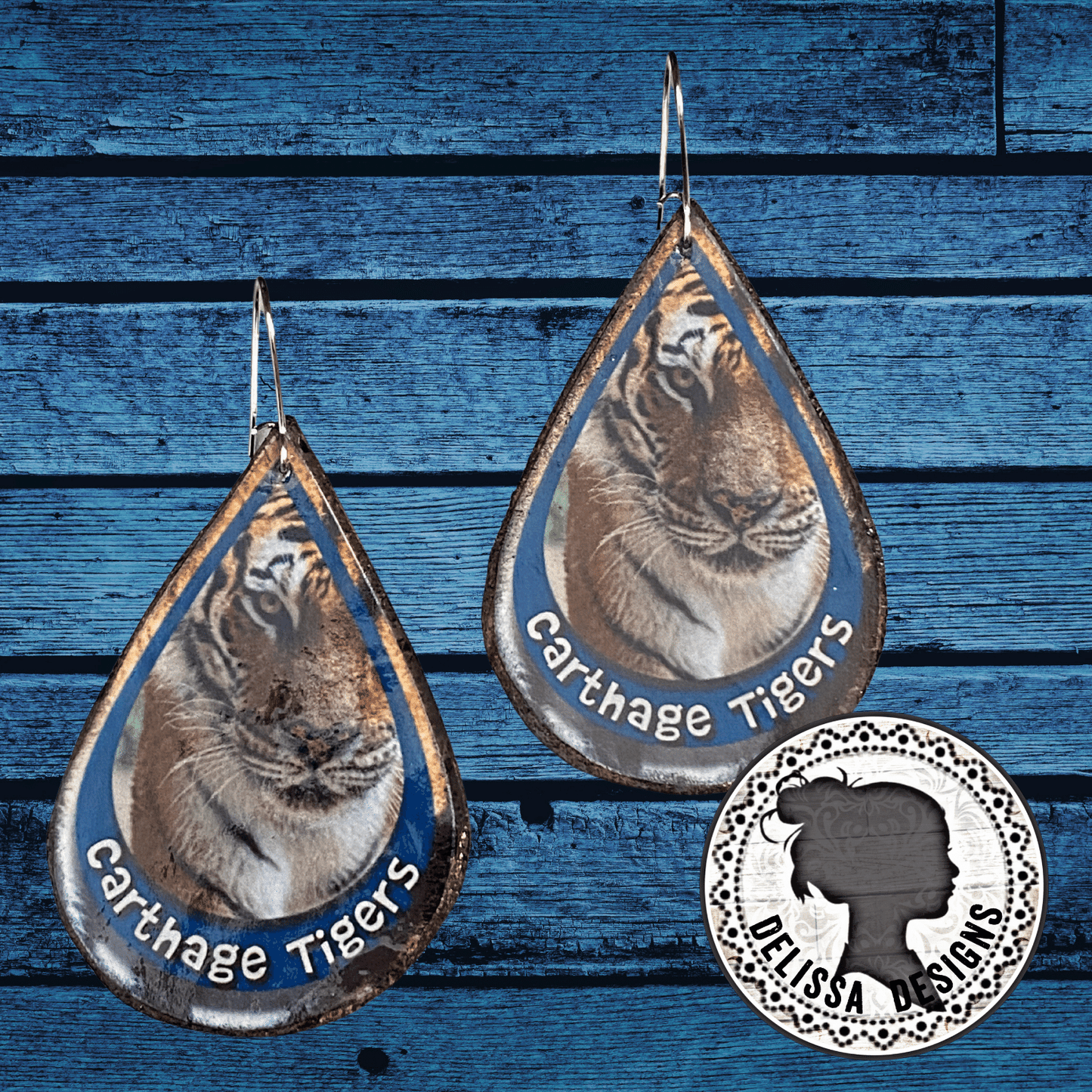 Carthage Tiger Earrings