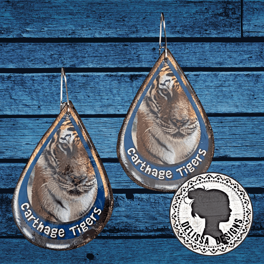 Carthage Tiger Earrings