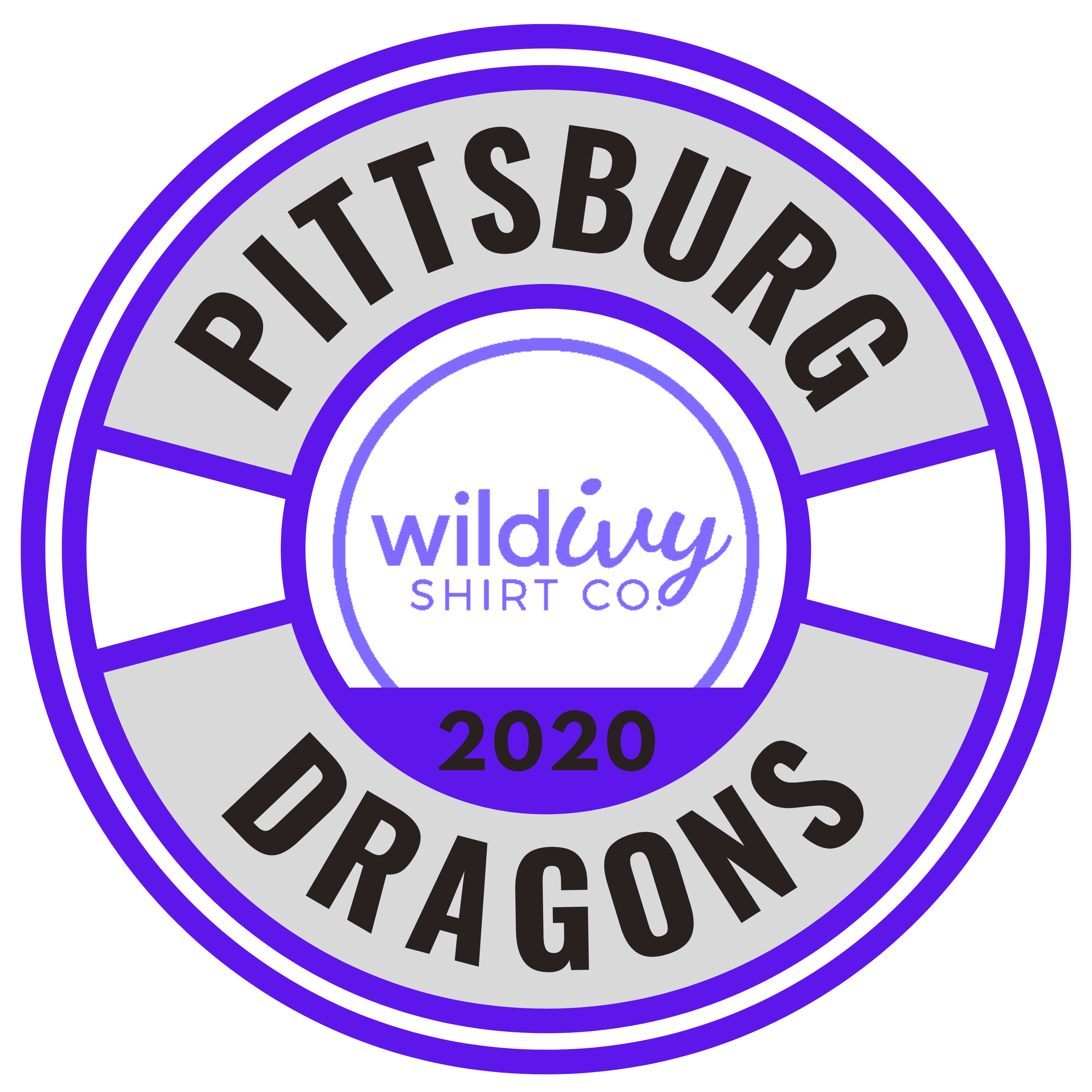 Pittsburg Purple Dragons Spirit Wear