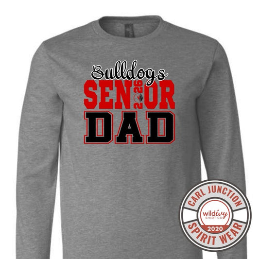 Bulldogs Senior Dad 2026 Swimming