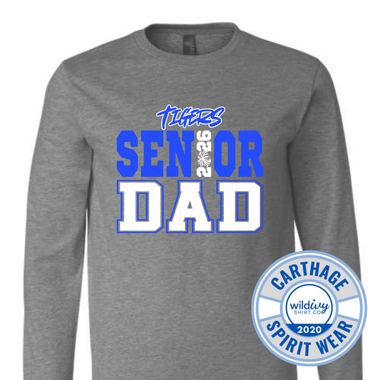 Carthage Senior Dad 2026 Cheer