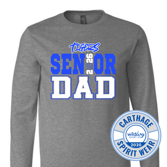 Carthage Senior Dad 2026 Volleyball