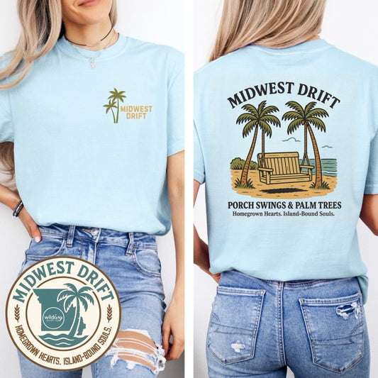Midwest Drift: Porch Swings & Palm Trees