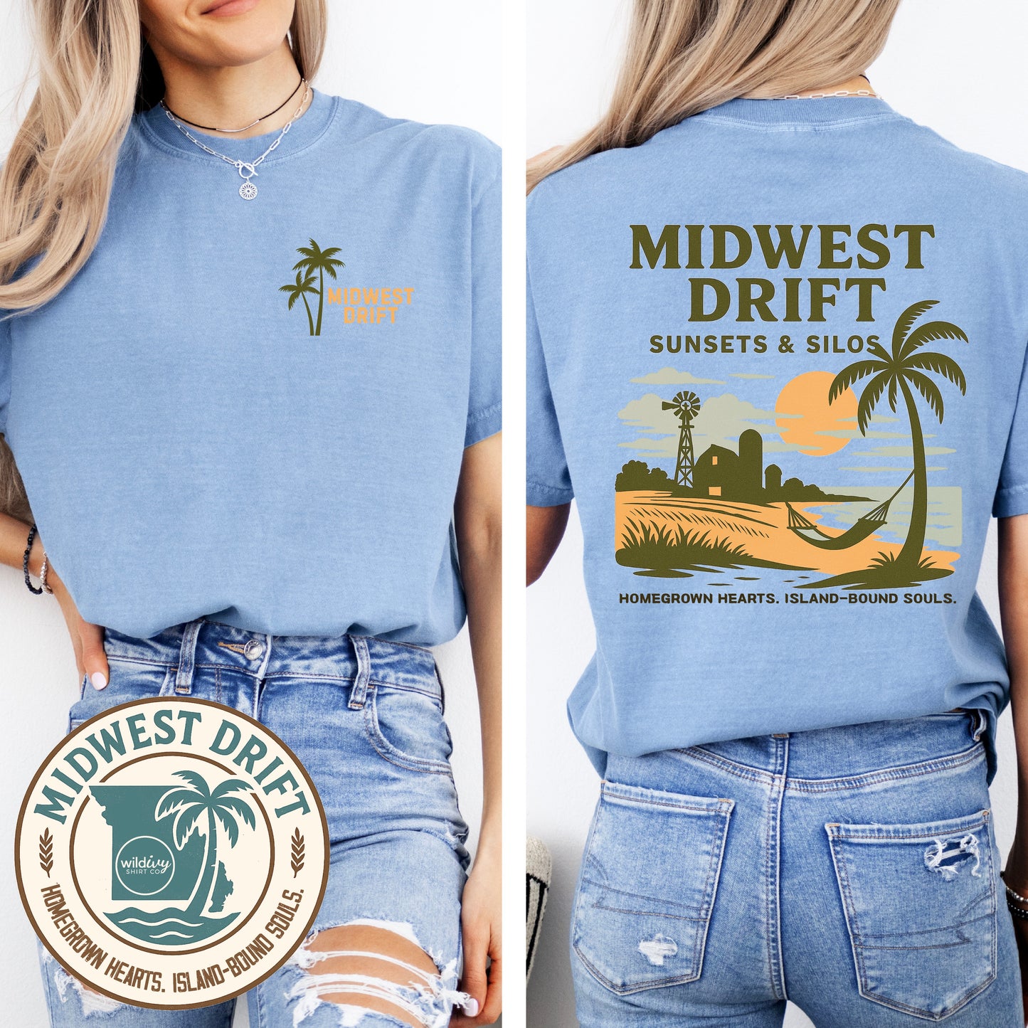 Midwest Drift: Sunsets & Silos