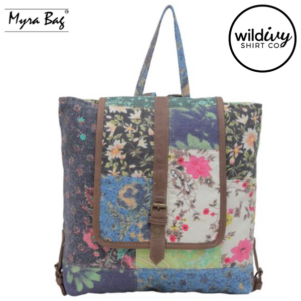 MYRA BAG: La Fleur Backpack Bag