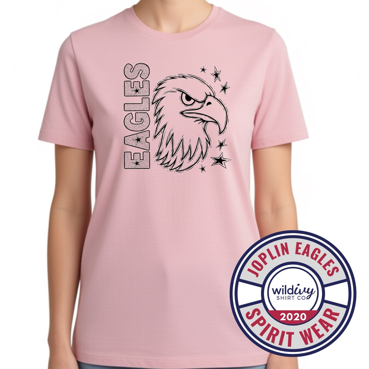 Pretty In Pink Joplin Eagles