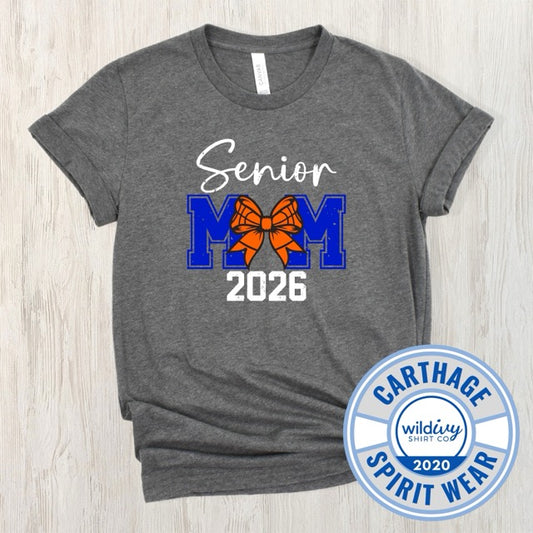 Carthage Senior Mom 2026 Basketball