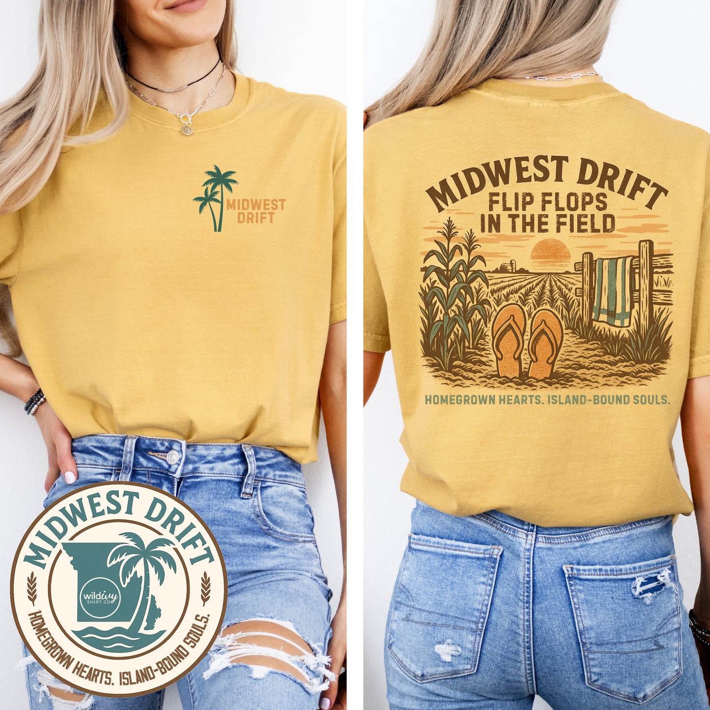Midwest Drift: Flip Flops In The Field