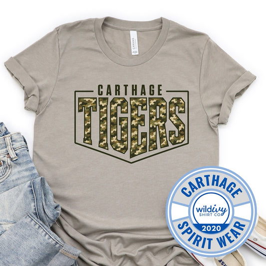 Carthage Tigers Camo
