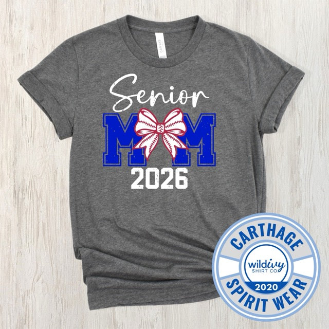 Carthage Senior Mom 2026 Baseball