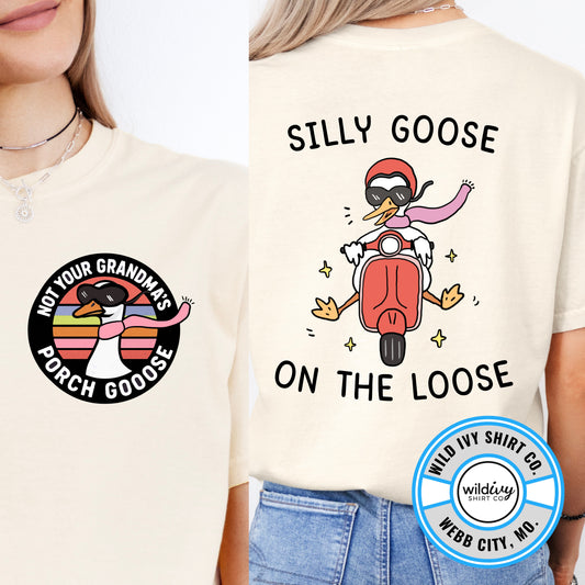 Not Your Grandma's Porch Goose: Silly Goose On The Loose