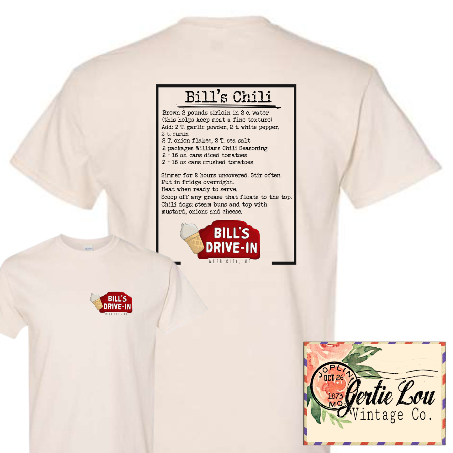 Gertie Lou Vintage: Bill's Drive-In
