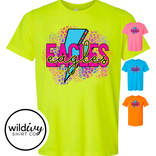 Joplin Eagle Neon Lightning Leopard