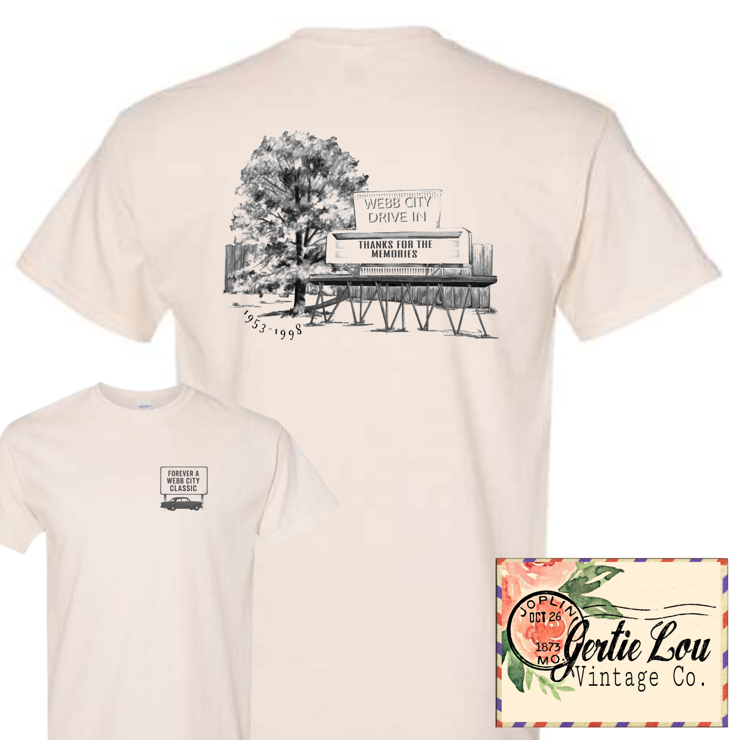 Gertie Lou Vintage: Webb City Drive In