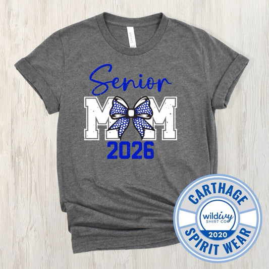 Carthage Senior Mom 2026 Cheer