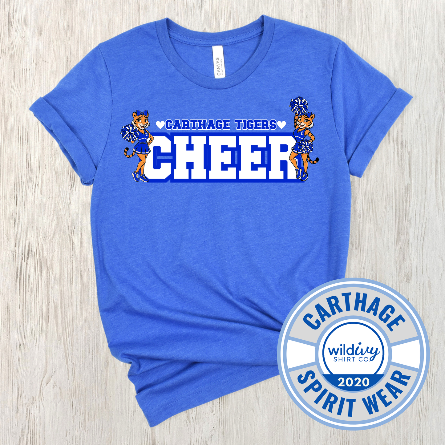 Carthage Cheer Tigers