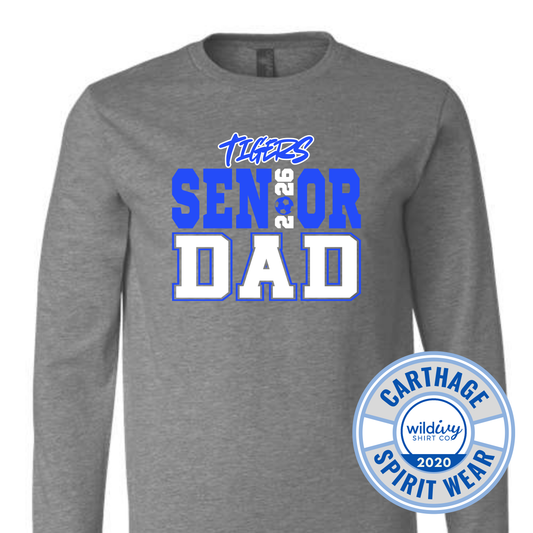 Carthage Senior Dad 2026 Soccer