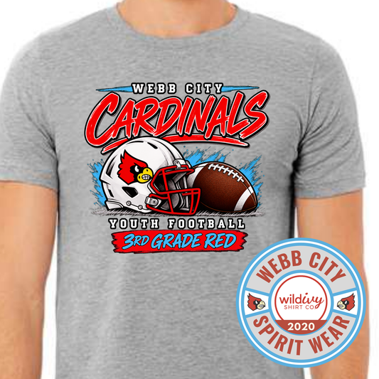 Webb City 3rd Grade Red Football 2026