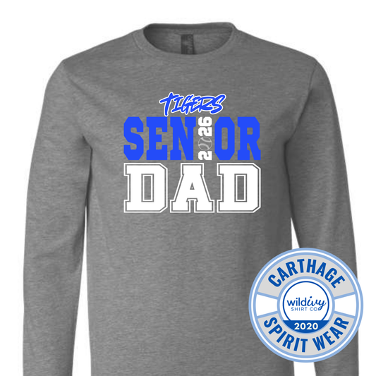 Carthage Senior Dad 2026 Baseball