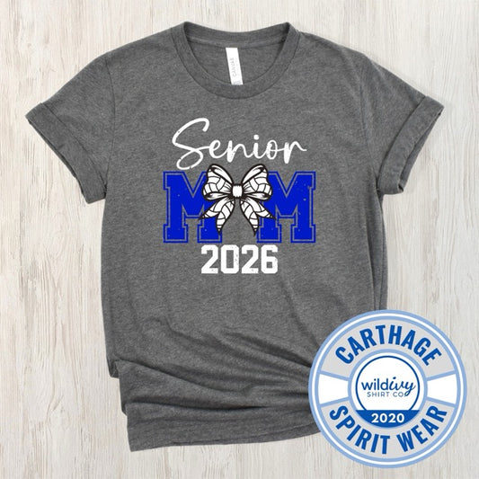 Carthage Senior Mom 2026 Volleyball