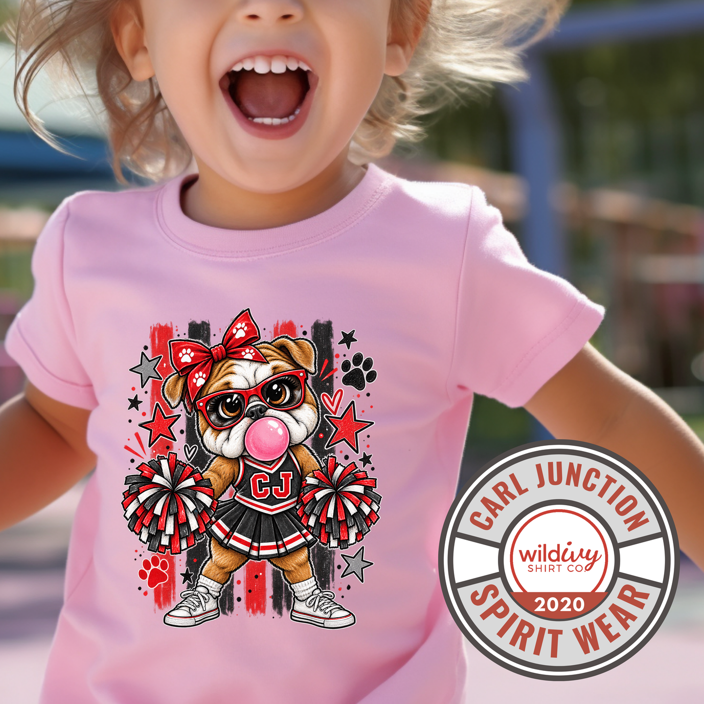 Bulldogs Cheer Bubble Gum