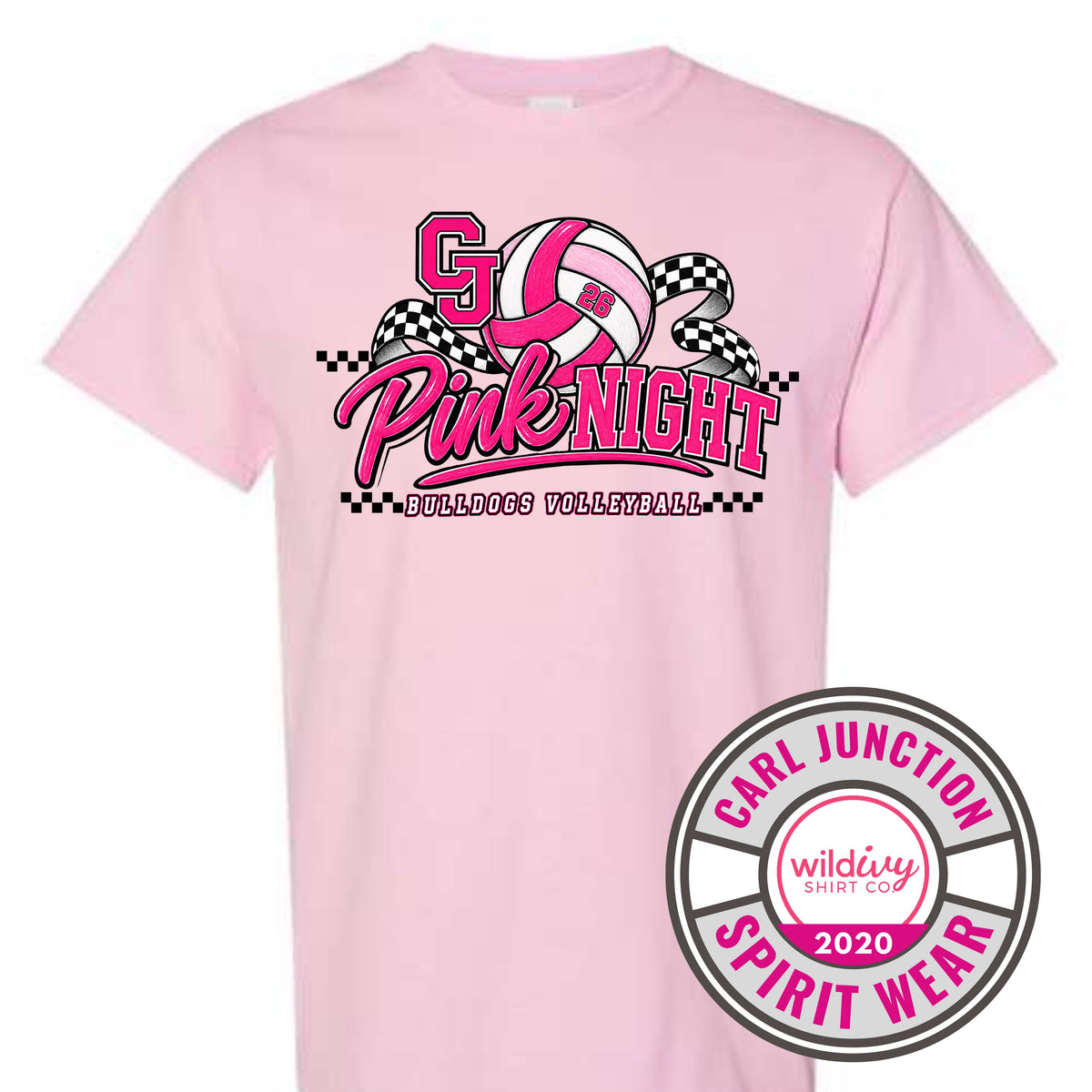 FUNDRAISER: CJ Volleyball Pink Night