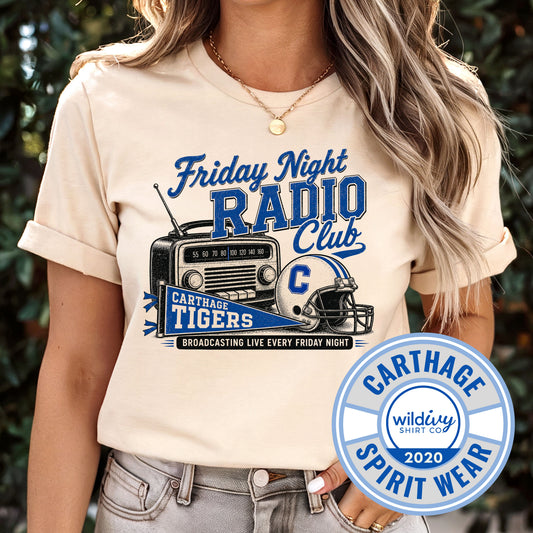 Carthage Tigers Friday Night Radio Club