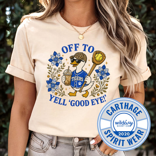 Off To Yell "Good Eye!"