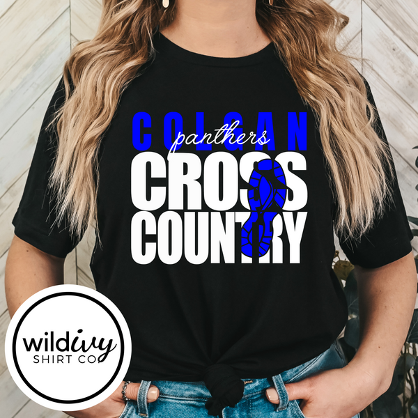 Colgan Panthers Cross Country Footprint