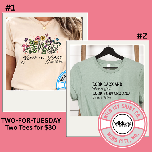 Two for $25 Tees 2.3.26
