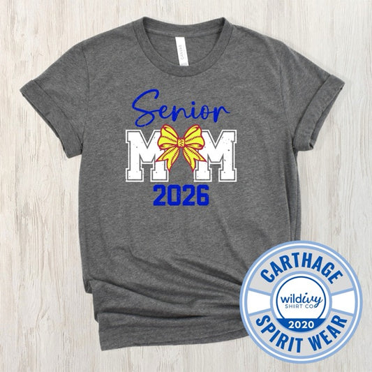 Carthage Senior Mom 2026 Softball
