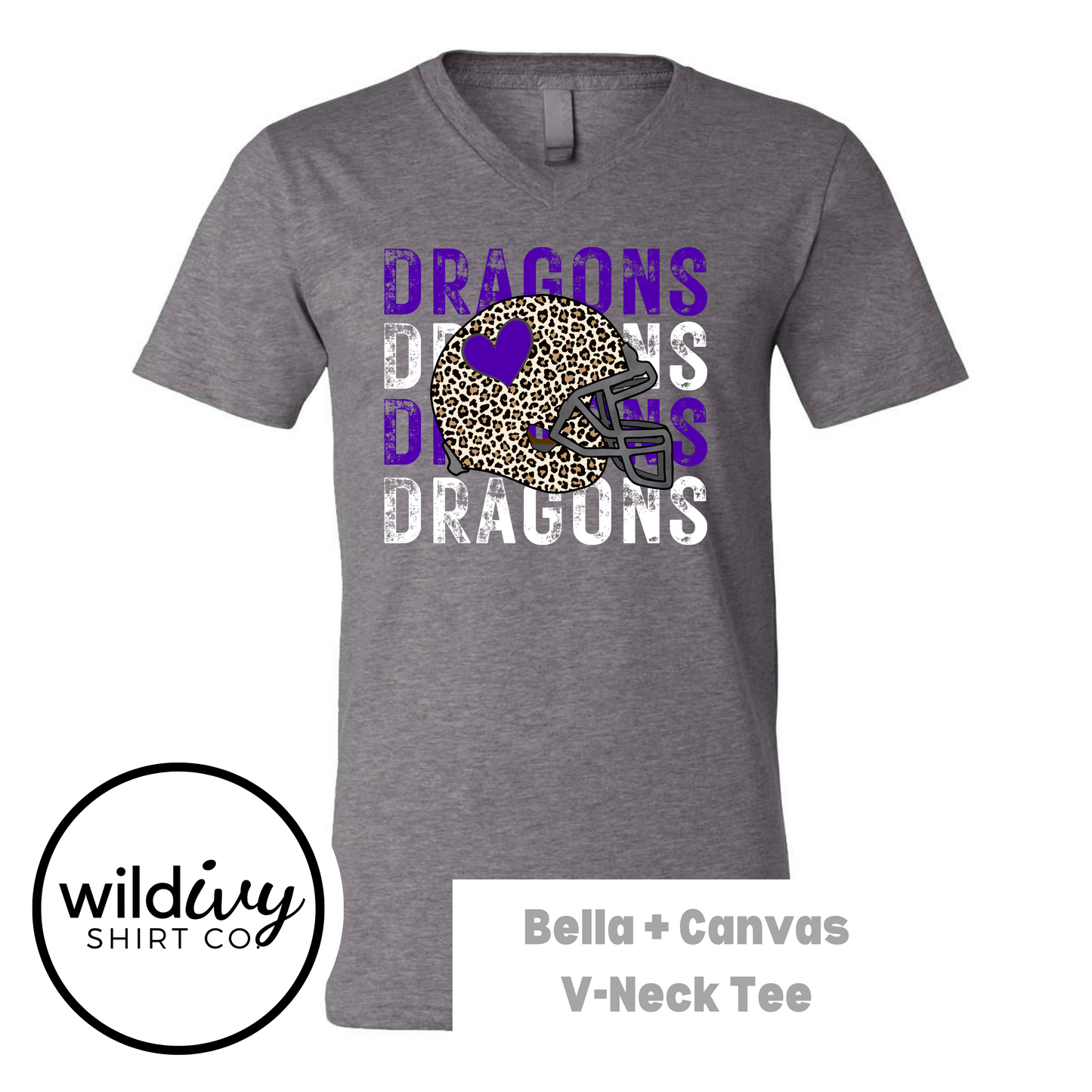 Pittsburg Dragons Leopard Football