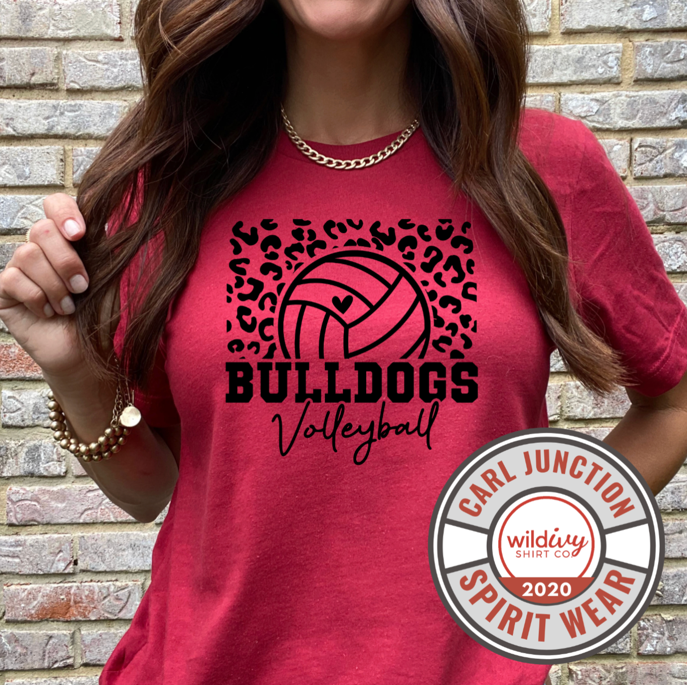 Bulldogs Volleyball Leopard