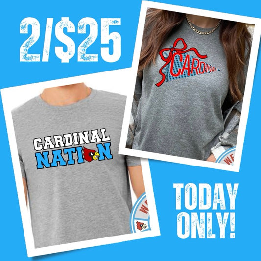 2 for $25 Webb City Tees 2.3.26