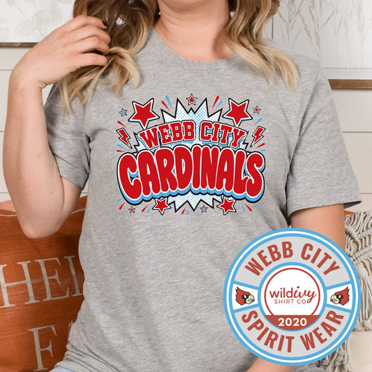 Webb City Cardinals Pop Art