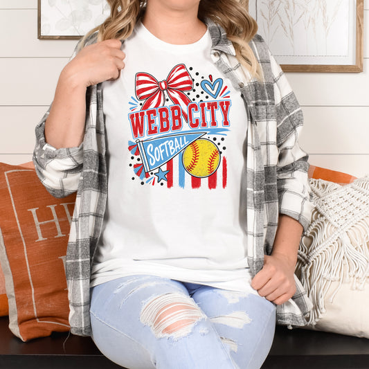 Webb City Softball Bow